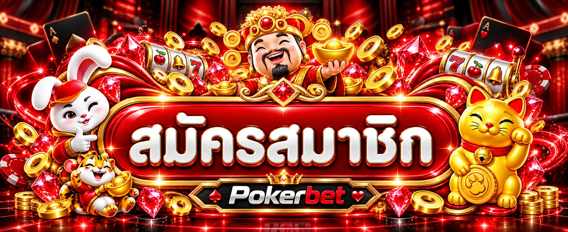 ทางเข้าสมัครและเข้าสู่ระบบ Pokerbet